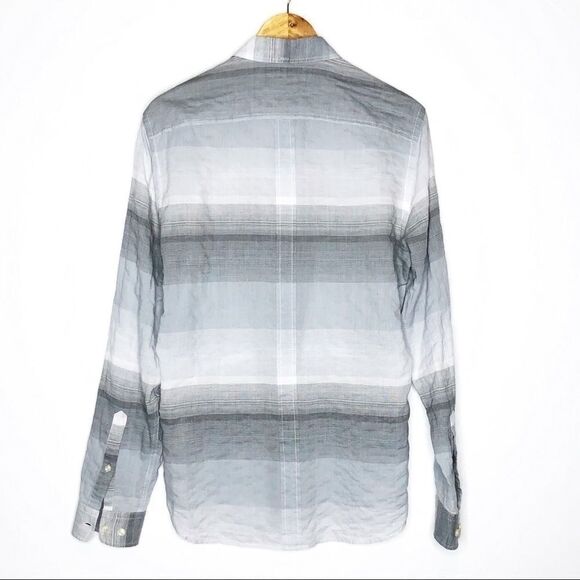 74AMK | Plaid Button Down Long Sleeve - Picture 4 of 6